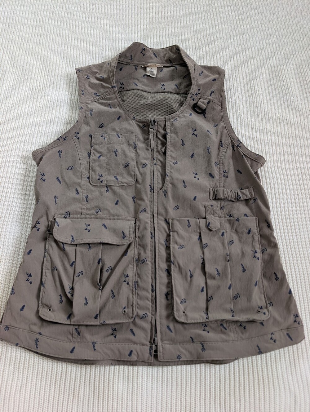 Duluth Trading Co Women's Gardening Vest Size Medium Floral